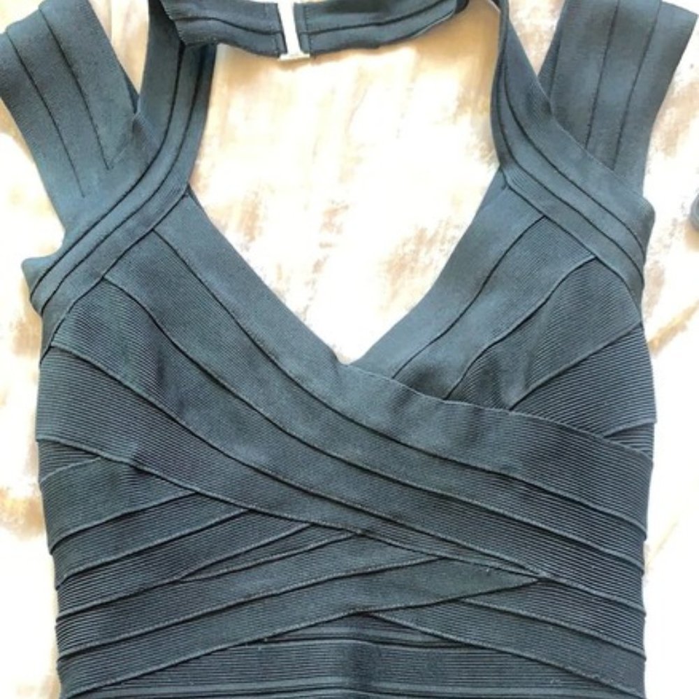 Black Bandage Fishtail Gown Formal Dress